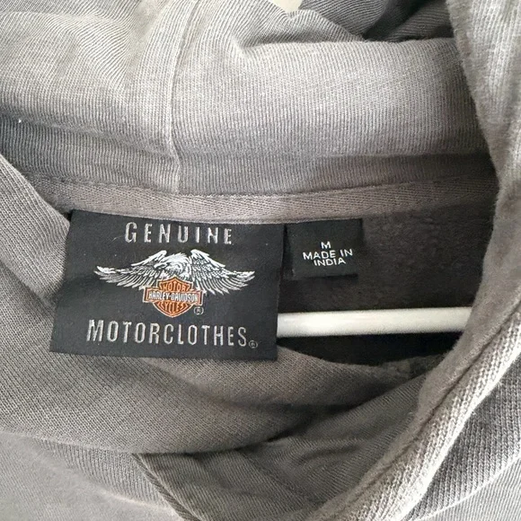 Harley-Davidson Genuine MotorClothes Gray Hoodie - Picture 4 of 6